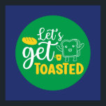 Lusnyfikning Låt oss Hämta rostad Retro Bakery Art Poster<br><div class="desc">Färgfull typografisk konst med retro och vibrerande färg. Lustigt citat om mat,  matlagning,  bakning och matlagning. dekoration för perfekt till ditt kök,  middag,  kafé,  bageriaffär eller restaurang. Bakgrunden färg (cirkeln och fyrkanten) är anpassade via Design Verktyg.</div>