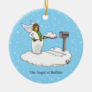 Lusnygel av Buffalo Julafton Ornament