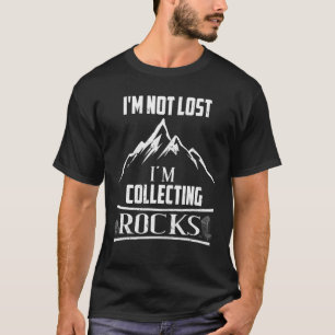 Lusnygeolog Sten som samlar in Rockhound Retro V T Shirt