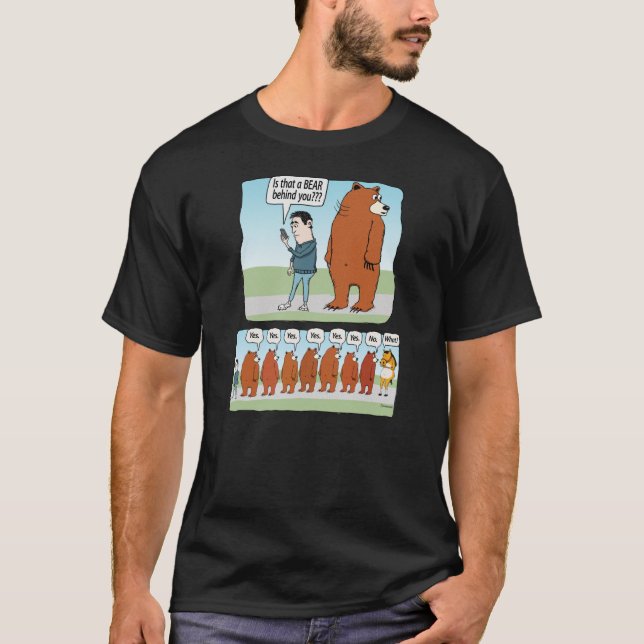 Lusnygg är att ett ben bakom dig t shirt (Framsida)