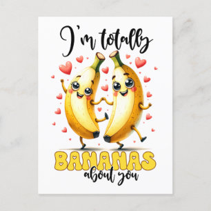 Lusnygg Bananas om dig Vykort