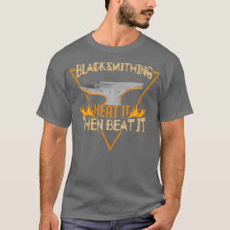 Lusnygg Blacksmith-jobb... Värma upp det och slå d T Shirt