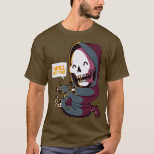 Lusnygg grim Reaper Jag ska hämta dig T Shirt