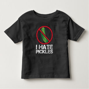 Lusnygg gurka Hater Humor I Hate Pickles T Shirt
