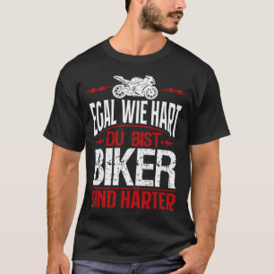 Lusnygg julklapp för motorcykelns biker äter mit t shirt