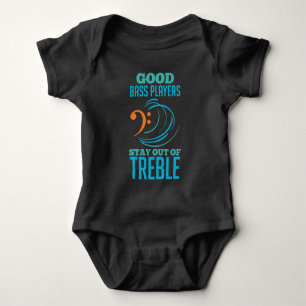 Lusnygg Treble Bass Clef Pun Musician Baid T Shirt