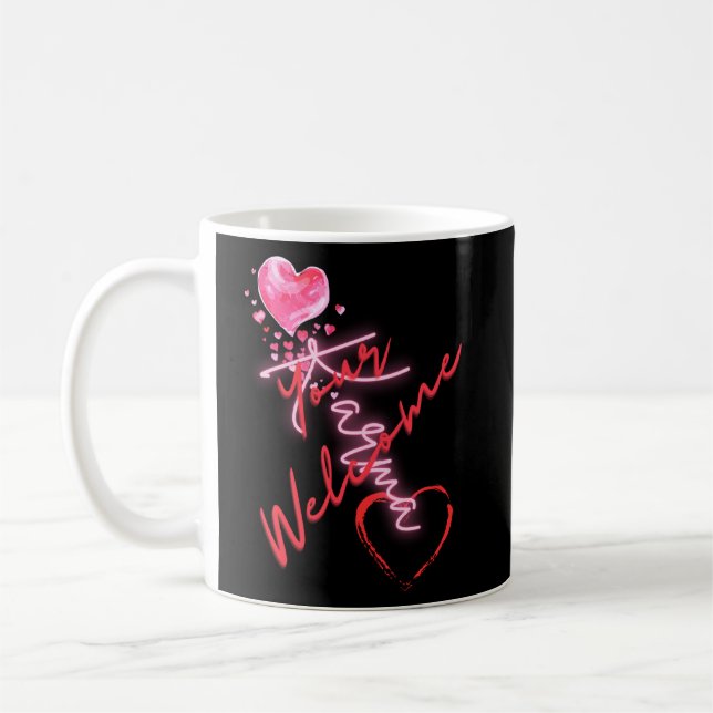 Lusnygg välkomstlista Karma Tee Kaffemugg (Vänster)