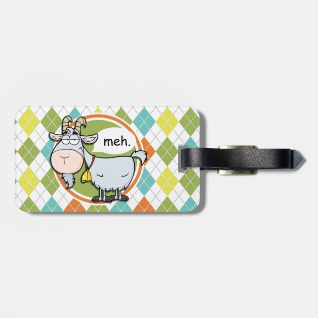 Lusnygget, färglöst argyle Mönster Bagagebricka (Baksida Vågrät)