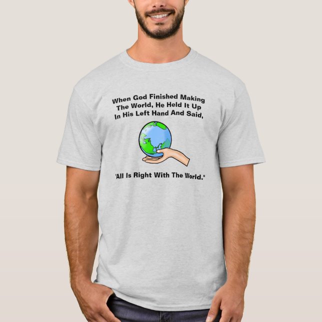 Lusnygud är Lämnat-styrd T-Shirt (Framsida)