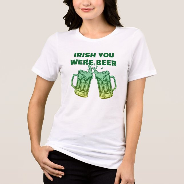 Lusnyirländare du var grafik St paddy T-Shirt (Framsida)