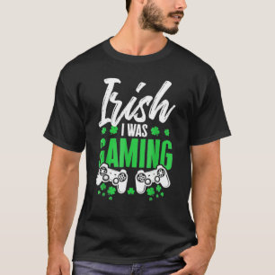 Lusnyirländskt jag spelade St Patrick S Day Video T Shirt