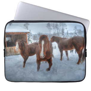 Lusnyj Amous Stallion och motvilliga hartser Laptop Sleeve