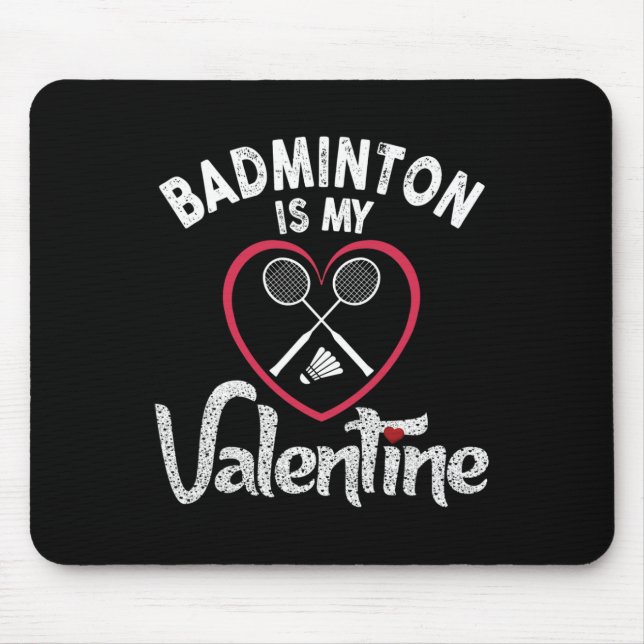 Lusnyj Badminton är min Valentine Coach Player Flä Musmatta (Framsidan)
