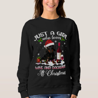 Lusnyj, bara en flicka som Kärlek Dachshunds Vin J T Shirt