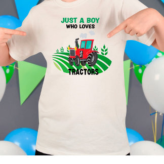 Lusnyj bara en pojke som Kärlek Tractor Farm T Shirt