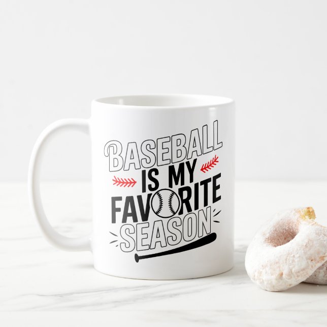 Lusnyj Baseball är min favoritårslingertränare Kaffemugg (Med munk)
