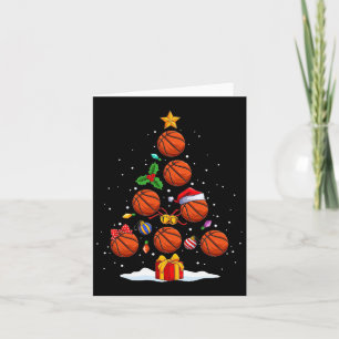 Lusnyj Basketball Julgran Ljus Julafton åt mig Kort