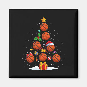 Lusnyj Basketball Julgran Ljus Julafton åt mig Magnet