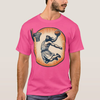 Lusnyj Basketball Retro Jesus Kristus T Shirt