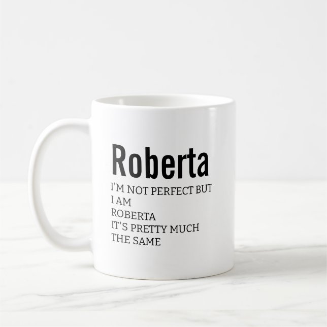 Lusnyj bästa Sarcastic Roberta Definition Gift Kaffemugg (Vänster)