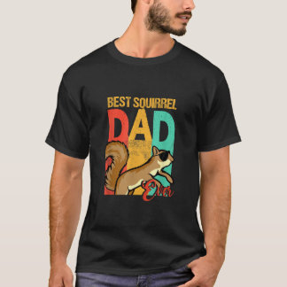 Lusnyj Best Squirrel Pappa nånsin Squirrel Pappa T Shirt