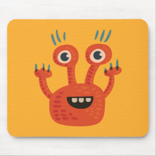 Lusnyj Big Eyed Smiling Cute Monster Musmatta