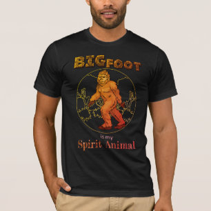 Lusnyj Big Foot är mitt andrag djur T Shirt