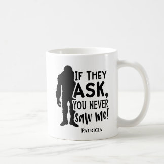 Lusnyj Bigfoot Du såg mig aldrig Kaffemugg