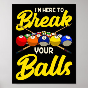 Lusnyj Billiard Bassäng Hall Snooker är här för at Poster