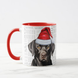 Lusnyj Black Labrador Retriever-Hund Mugg