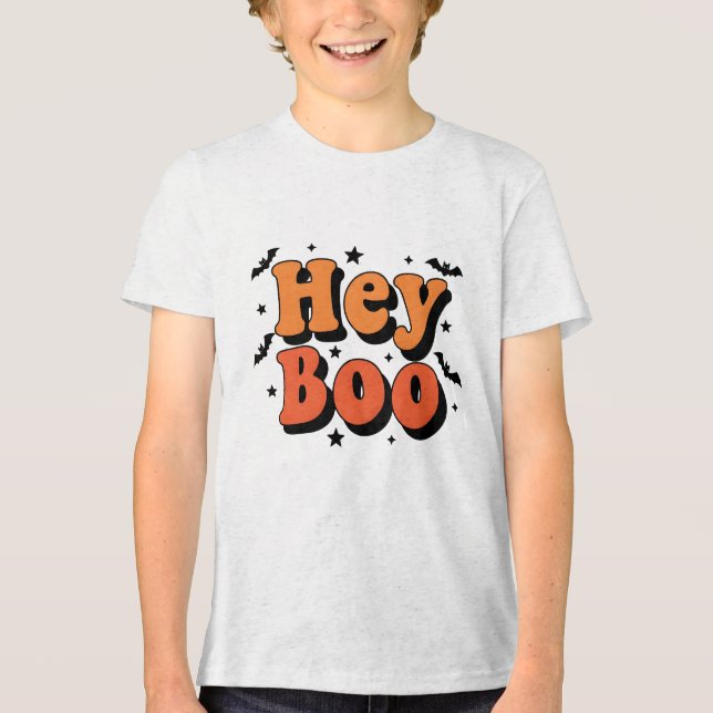 Lusnyj Boo Shirt - Spooky Season Halloween Tee (Framsida)