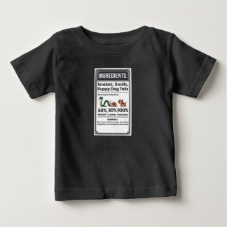 Lusnyj Boy Ingredient Label Simple Halloween T Shirt