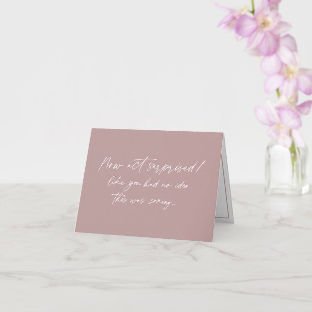Lusnyj Bridesmaid frieri, Dusty Rosa ros modern Kort (Orkide)