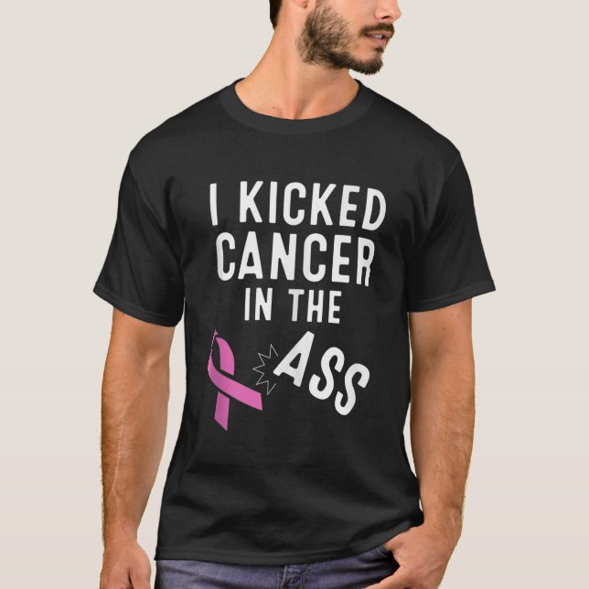 Lusnyj Bröstcancer överlevande Gift-kampanjmedvete T Shirt (Framsida)