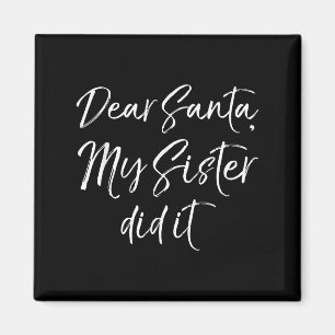 Lusnyj Brother-julofferten Bästa Santa, Min Siste Magnet