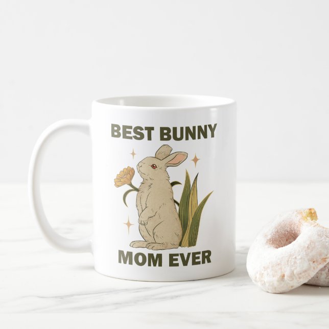 Lusnyj Bunny, Bästa Bunny Mamma någonsin, Bunny Äl Kaffemugg (Med munk)