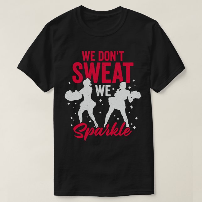 Lusnyj Cheerledande Cheer Sport CheerLedare Gift T Shirt (Design framsida)