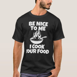 Lusnyj Chef Design För manar kvinnor som kokar T Shirt