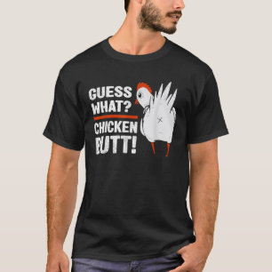 Lusnyj Chicken Butt gissar vilken färskvit design. T Shirt