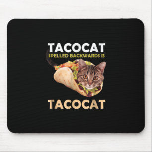 Lusnyj Cute Tacocat Taco Cat Spached Musmatta