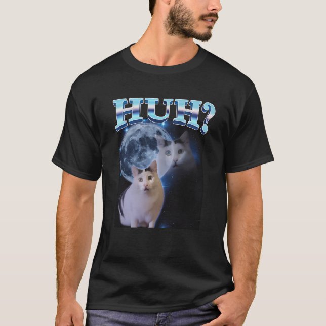 Lusnyj, dank Cat Meme Ugly presenterar Goofy Ahh C T Shirt (Framsida)