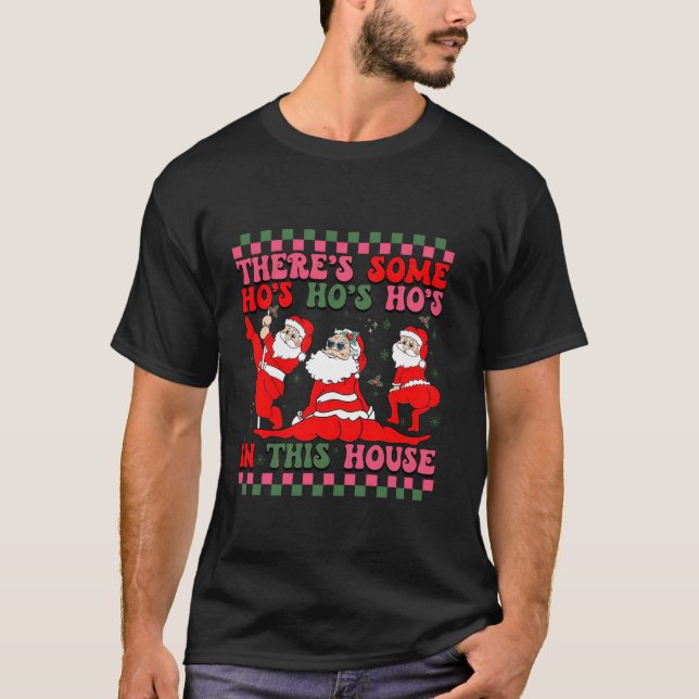 Lusnyj, det finns lite Ho Ho Ho här i kammaren T Shirt (Framsida)