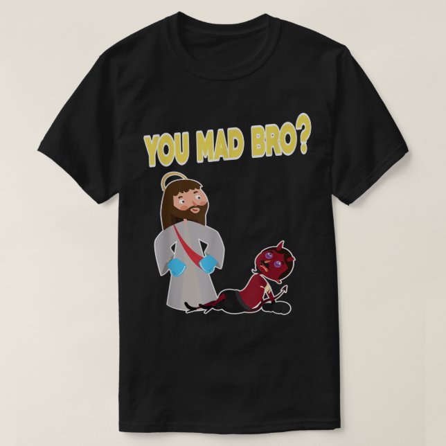 Lusnyj dig Mad Bro T Shirt (Design framsida)