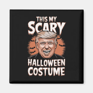 Lusnyj Donald Trump Det här är min Scary Halloween Magnet