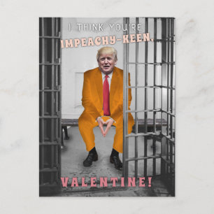 Lusnyj Donald Trump Impeachment Valentine Day Helg Vykort