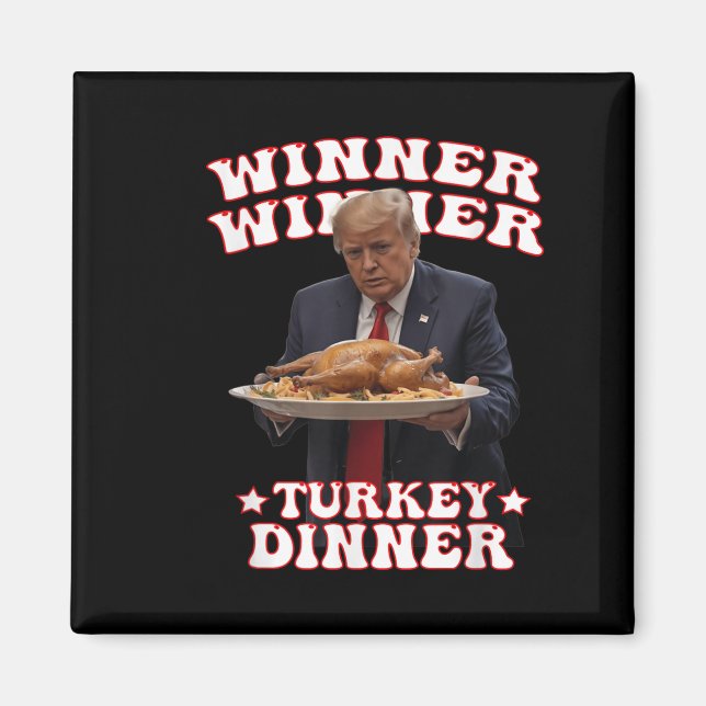 Lusnyj Donald Trump Vinnare Turkiet Middag Tha Magnet (Framsidan)