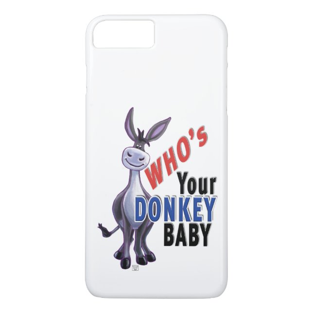 Lusnyj Donkey, vem är din Donkey Baby Case-Mate iPhone Skal (Baksida)