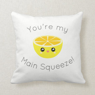 Lusnyj, du är min största Squeeze Kawaii Lemon Hum Kudde