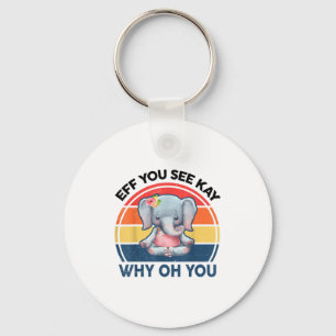 Lusnyj Eff du ser Kay Varför Elephant Yoga? Nyckelring