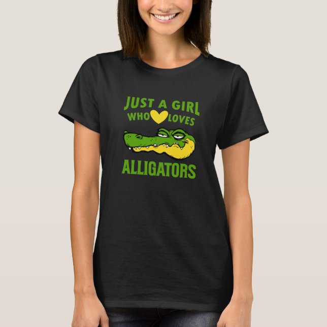 Lusnyj En flicka som kärlek Krokodiler T Shirt (Framsida)